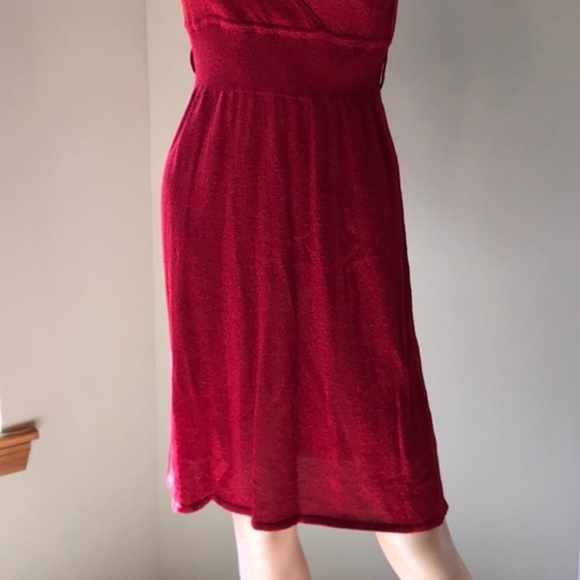 Valentine red shimmer dress - Picture 5 of 7